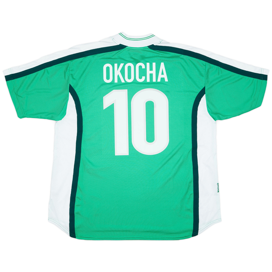 1998-00 Nigeria Home Shirt Okocha #10 (XXL)