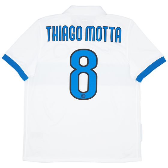 2009-10 Inter Milan Away Shirt Motta #8 (L)
