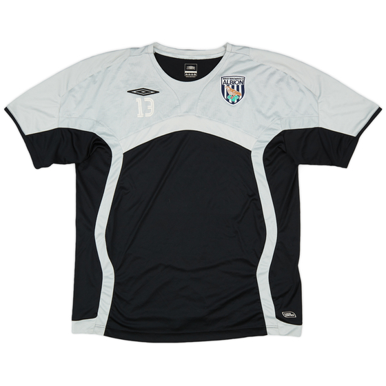 2009-10 West Brom Umbro Player Issue Training Shirt #13 - 9/10 - (XL)