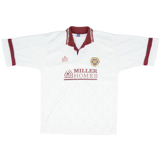 1991-92 Hearts Away Shirt - 8/10 - (L)