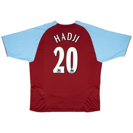 2003-04 Aston Villa Home Shirt Hadji #20 - 8/10 - (XXL)