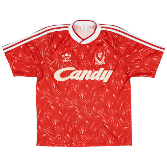 1989-91 Liverpool Home Shirt - 6/10 - (M/L)