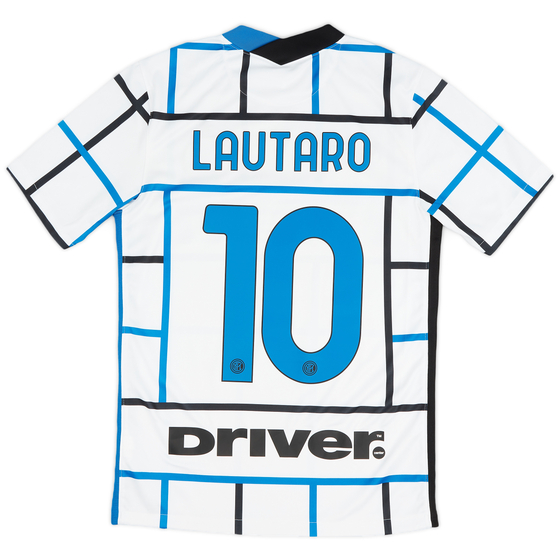 2020-21 Inter Milan Away Shirt Lautaro #10 - 6/10 - (S)