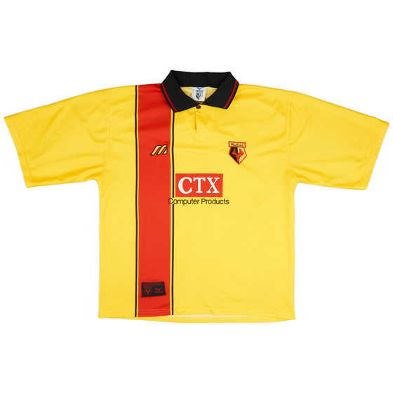 1997-98 Watford Home Shirt - 9/10 - (XL)