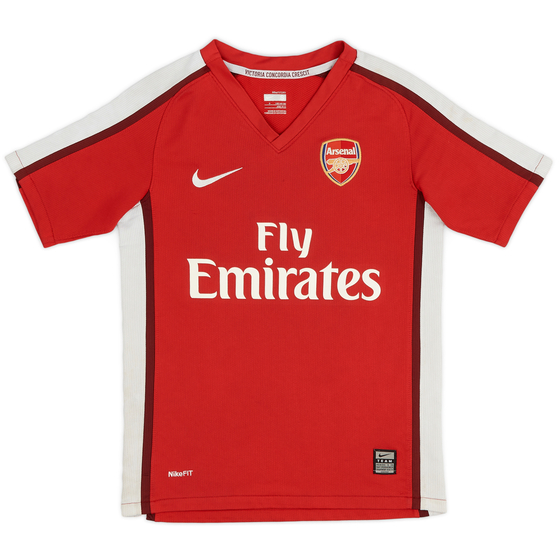 2008-10 Arsenal Home Shirt - 7/10 - (S.Boys)