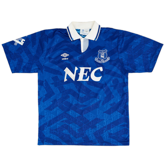 1991-93 Everton Home Shirt - 8/10 - (L)