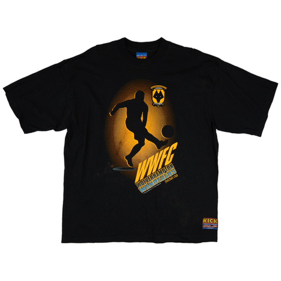 1994-96 Wolves Nutmeg Graphic Tee - 5/10 - (L)