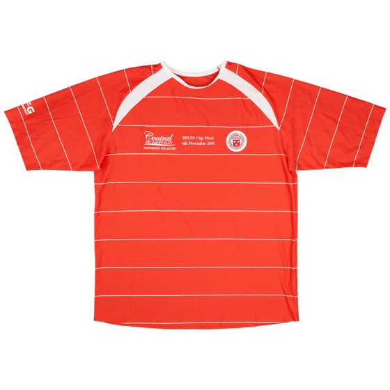 2005 Hamilton Academical Bell's Cup Final Shirt - 9/10 - (XL)