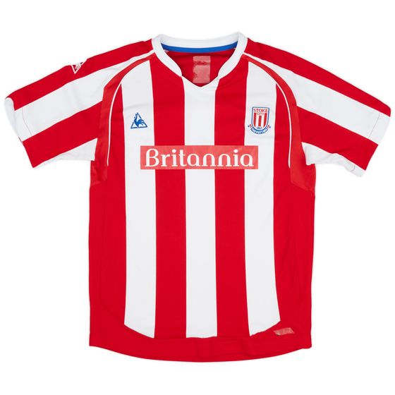 2009-10 Stoke City Home Shirt - 7/10 - (XL.Boys)