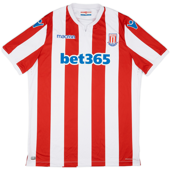 2018-19 Stoke City Home Shirt - 8/10 - (3XL)