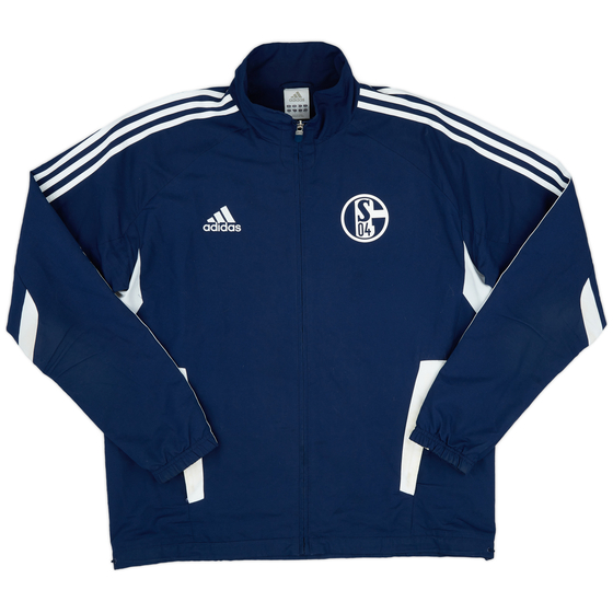 2012-13 Schalke adidas Track Jacket - 7/10 - (L/XL)