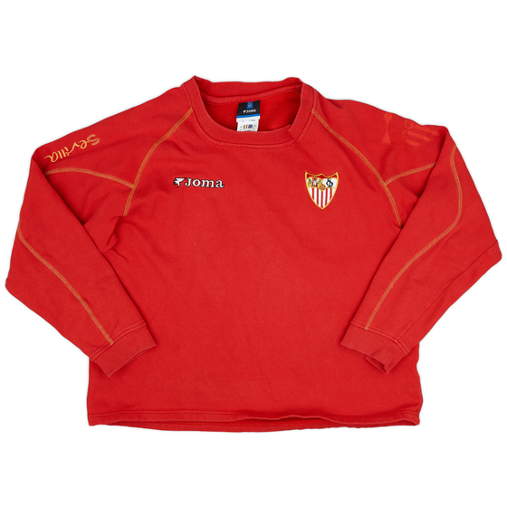 2001-02 Sevilla Joma Sweat Top - 7/10 - (L)