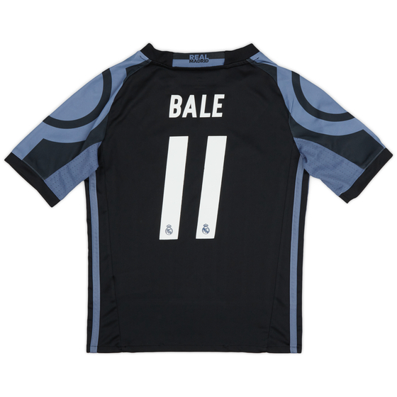 2016-17 Real Madrid Third Shirt Bale #11 - 9/10 - (XS.Boys)