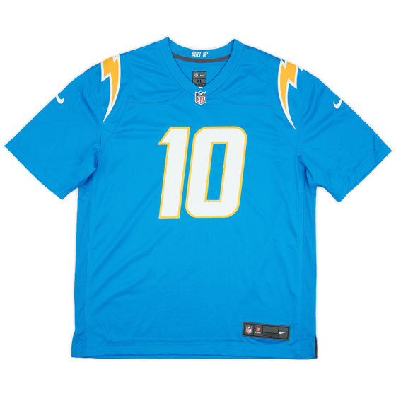 2020-23 LA Chargers Herbert #10 Nike Game Home Jersey (L)