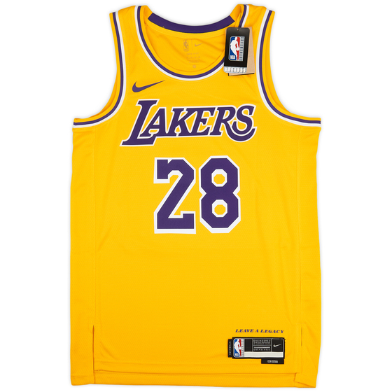 2023-24 LA Lakers Hachimura #28 Nike Swingman Away Jersey (M)