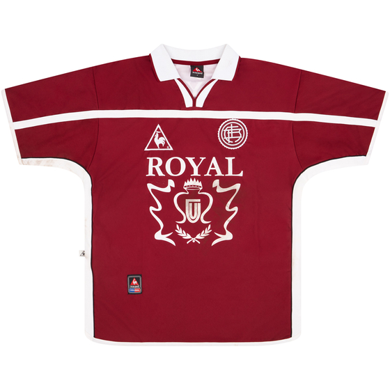 2001-02 Club Atletico Lanus Match Issue Home Shirt #6