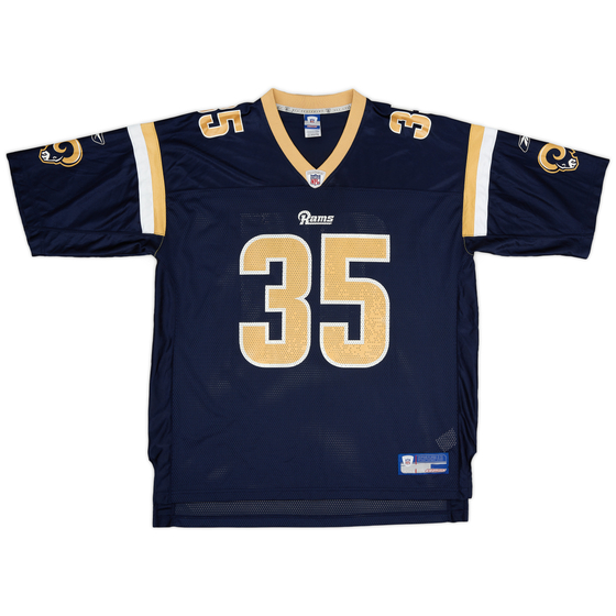 2002-04 St. Louis Rams Williams #35 Reebok On Field Home Jersey (Excellent) XL