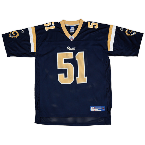 2006 St. Louis Rams Witherspoon #51 Reebok On Field Home Jersey (Excellent) XL