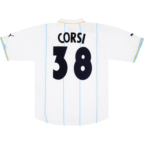 2001-02 Lazio Match Issue Home Shirt Corsi #38