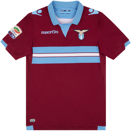 2014-15 Lazio Match Issue Third Shirt Minala #58