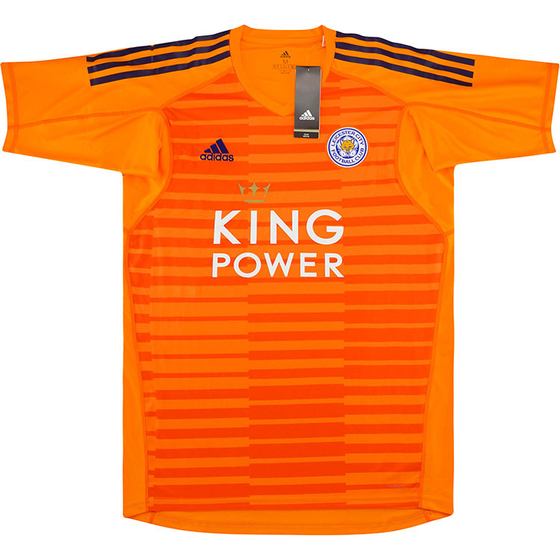 2018-19 Leicester Player Issue GK Away S/S Shirt (S)