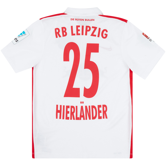 2015-16 RB Leipzig Match Issue Home Shirt Hierländer #25