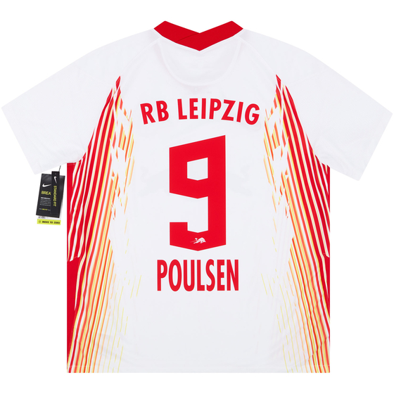 2020-21 RB Leipzig Home Shirt Poulsen #9