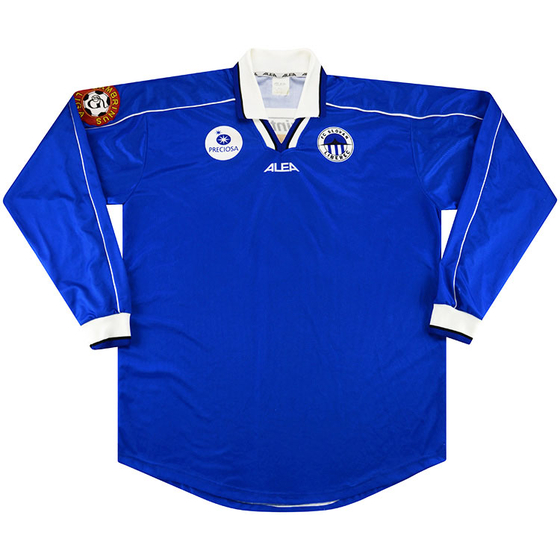 2002-03 Slovan Liberec Match Issue Away L/S Shirt #28
