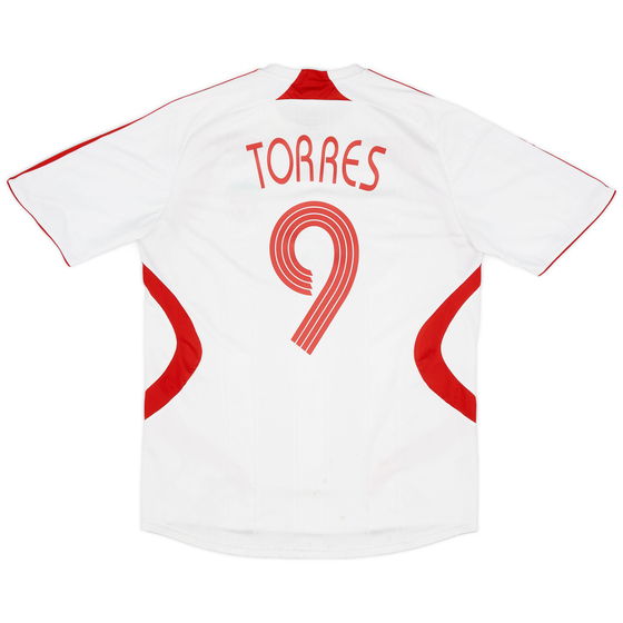 2007-08 Liverpool Away Shirt Torres #9