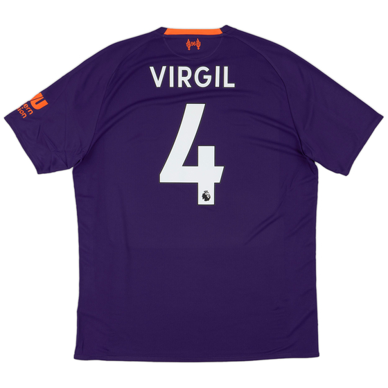 2018-19 Liverpool Away Shirt Virgil #4