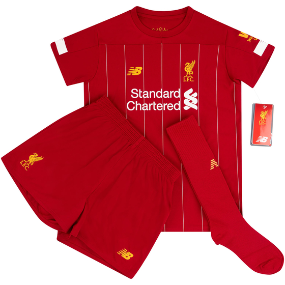 2019-20 Liverpool Home Full Kit - NEW - (Little Kids)