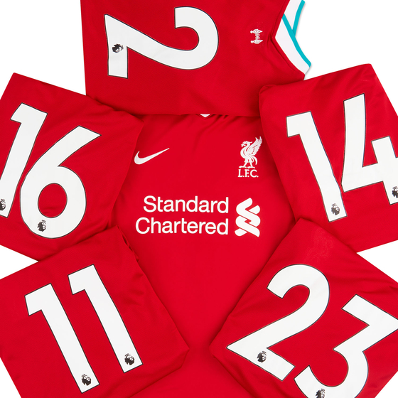 2020-21 Liverpool Youth Match Issue Home Shirt # (Very Good)
