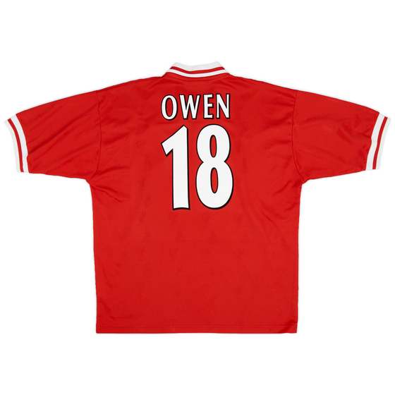 1996-98 Liverpool Home Shirt Owen #18