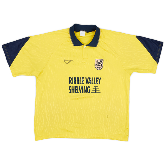 1991-92 Preston Away Shirt - 7/10 - (L)