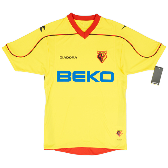 2008-09 Watford Home Shirt (S)