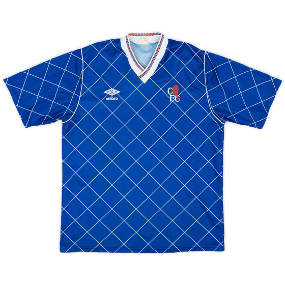 1987-89 Chelsea Home Shirt - 8/10 - (S)