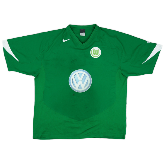 2005-06 Wolfsburg Home Shirt - 5/10 - (XXL)