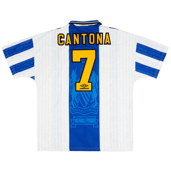 1994-96 Manchester United Third Shirt Cantona #7 - 7/10 - (XL)