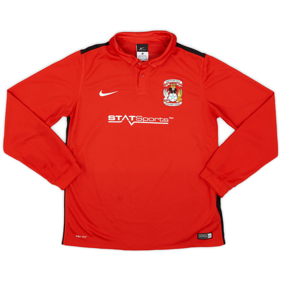 2015-16 Coventry Away L/S Shirt - 9/10 - (XL.Boys)