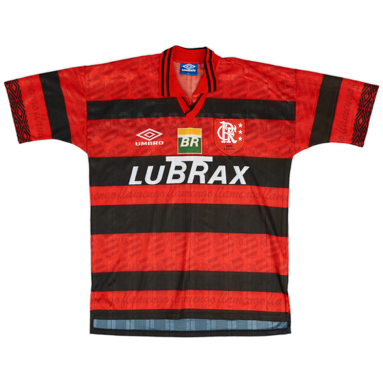 1995-96 Flamengo Centenary Home Shirt - 9/10 - (XL)