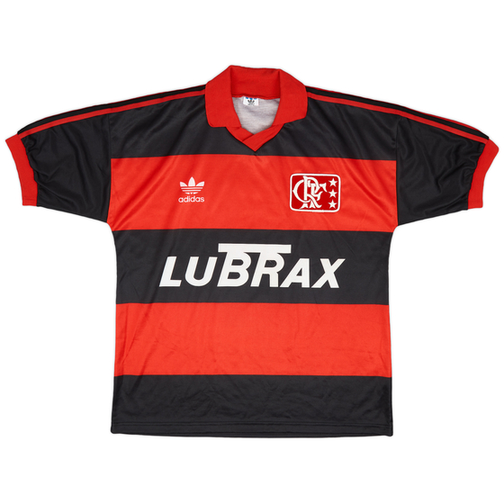1990-92 Flamengo Home Shirt - 8/10 - (XL)
