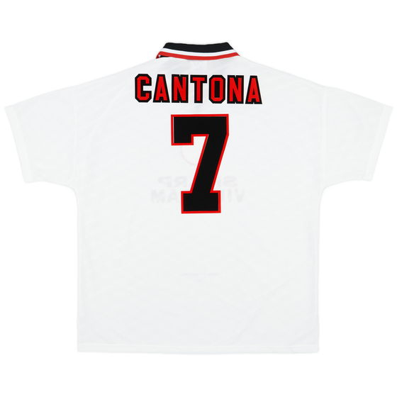 1996-97 Manchester United Away Shirt Cantona #7 - 9/10 - (XXL)