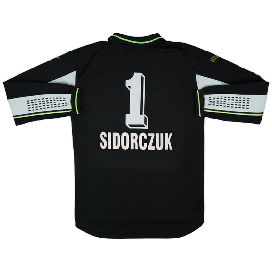 1998-99 Sturm Graz GK Shirt Sidorczuk #1 - 8/10 - (S)