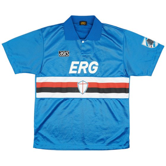 1992-94 Sampdoria Home Shirt - 8/10 - (L)
