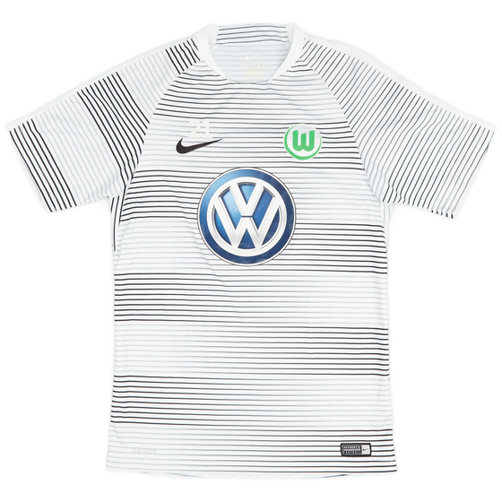 2016-17 Wolfsburg Player Issue Nike Training Shirt #21 - 8/10 - (S)