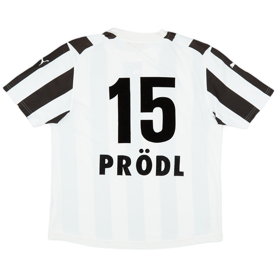 2007-08 Sturm Graz Home Shirt Prödl #15 - 8/10 - (XXL.Boys)