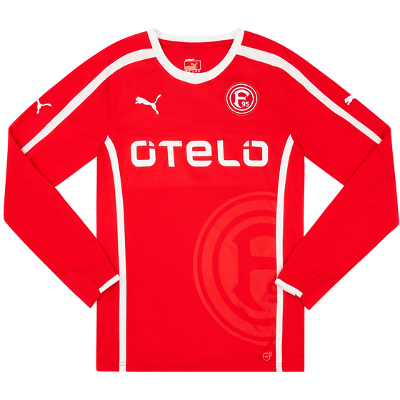 2013-14 Fortuna Dusseldorf Player Issue Home L/S Shirt - 8/10 - (M)
