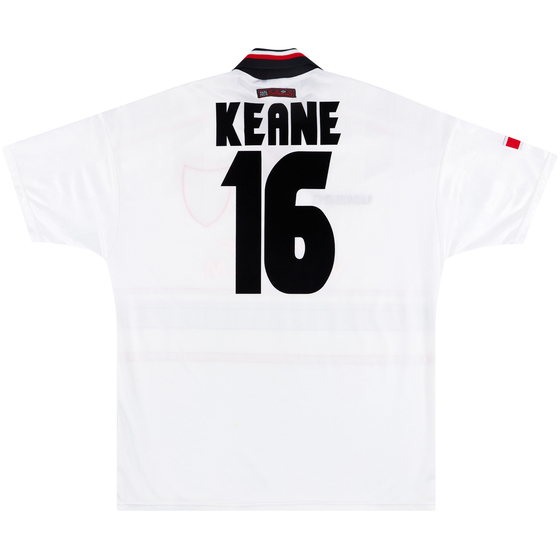 1997-99 Manchester United Away Shirt Keane #16 - 8/10 - (XL)