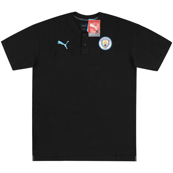 2019-20 Manchester City Puma Casuals Polo T-Shirt