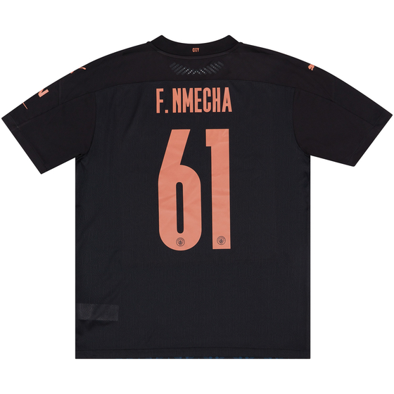 2020-21 Manchester City Match Issue Away Shirt F. Nmecha #61